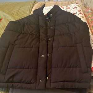 Gap Men's Black Puffer Jacket vest